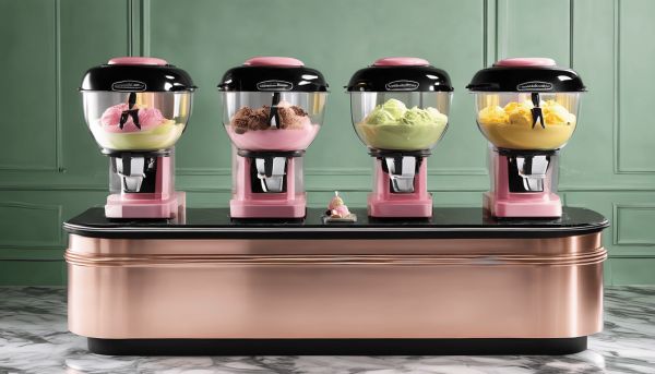 Apportez une touche gourmande à vos événements avec une location de machine à glace italienne
