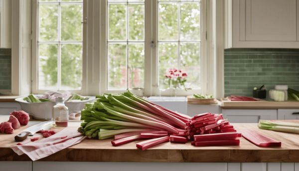 Comment bien congeler de la rhubarbe pour la conserver