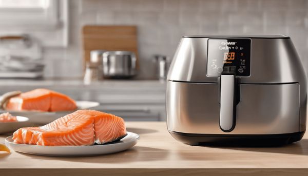 Comment réussir la cuisson du saumon surgelés au air fryer ?