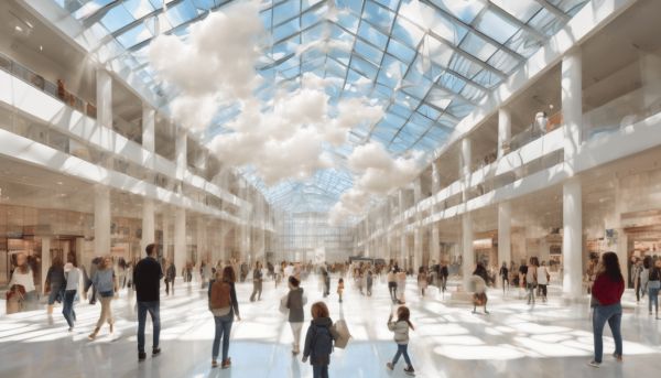 Venez vivre une expérience ludique originale à la tête dans les nuages à Lyon Part-Dieu