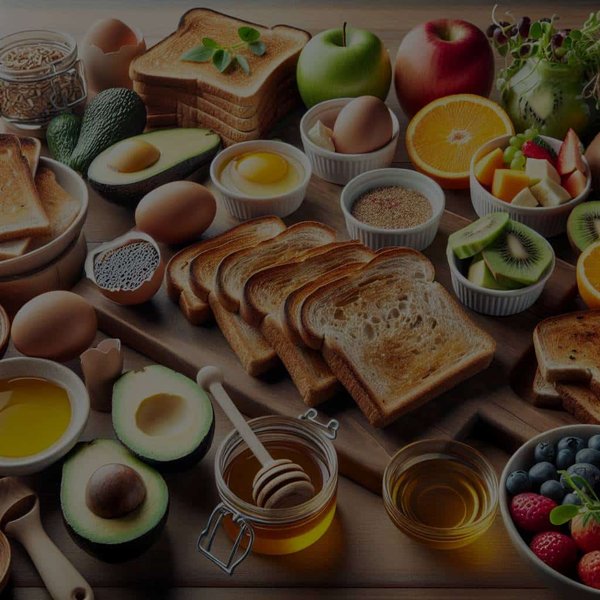 Existe-t-il des recettes de tartines gourmandes sans pain blanc pour un petit-déjeuner healthy?